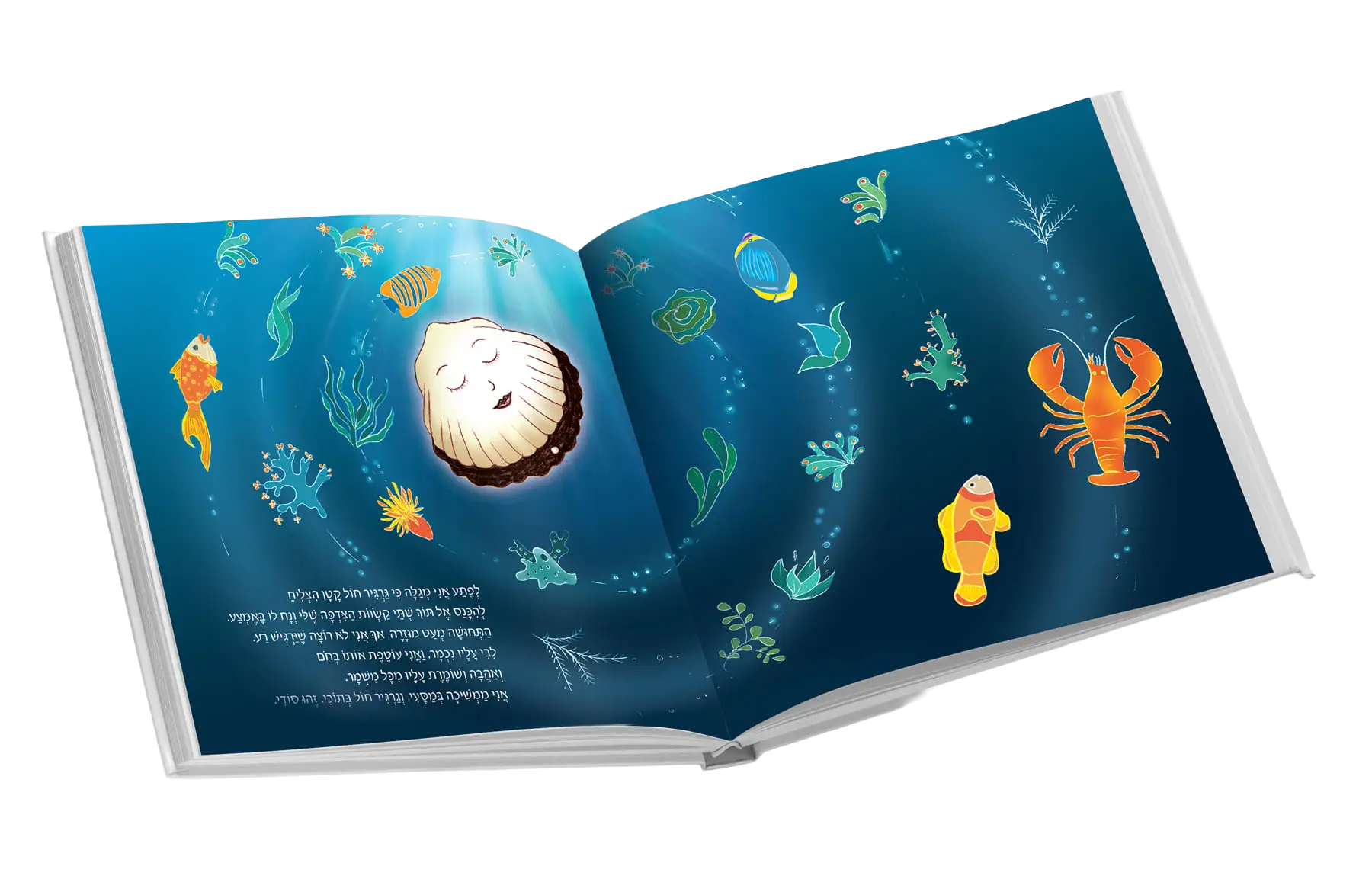 סודה של צדפה — עמוד מהספר